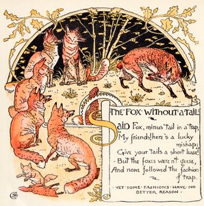 Le Renard sans queue, illustration de 